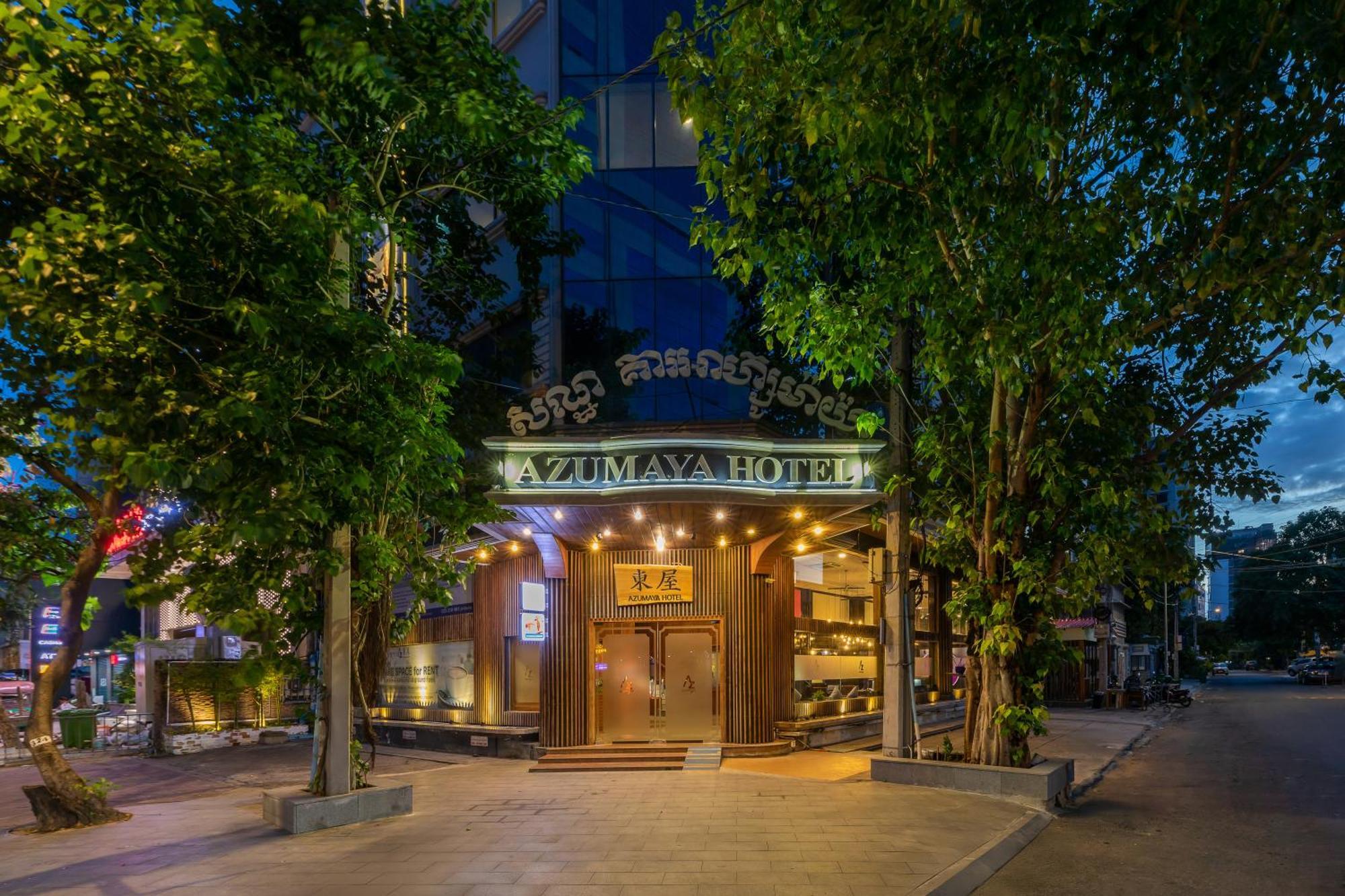 Azumaya Hotel Phnom Pen Exterior foto